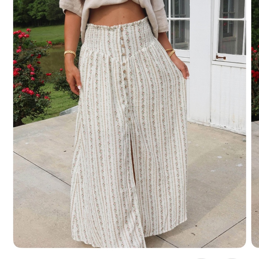 NWT Lane 201 summer fields maxi skirt